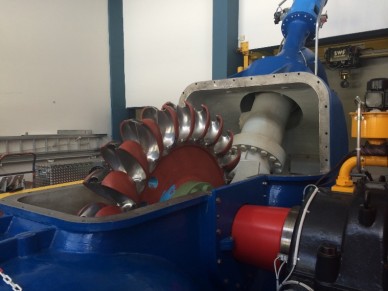 18 MW Peltonturbine